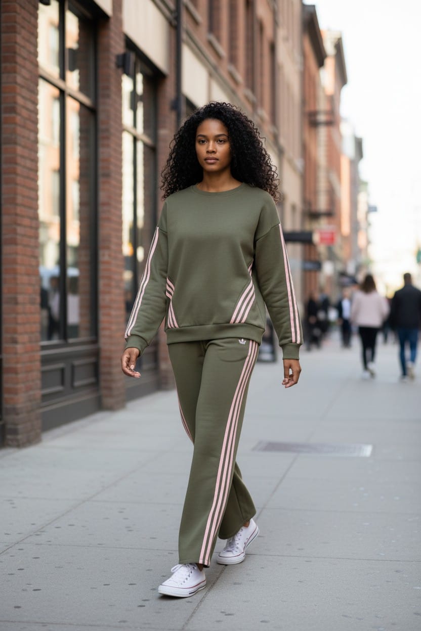 TUTA COMPLETA CON BANDE LATERALI