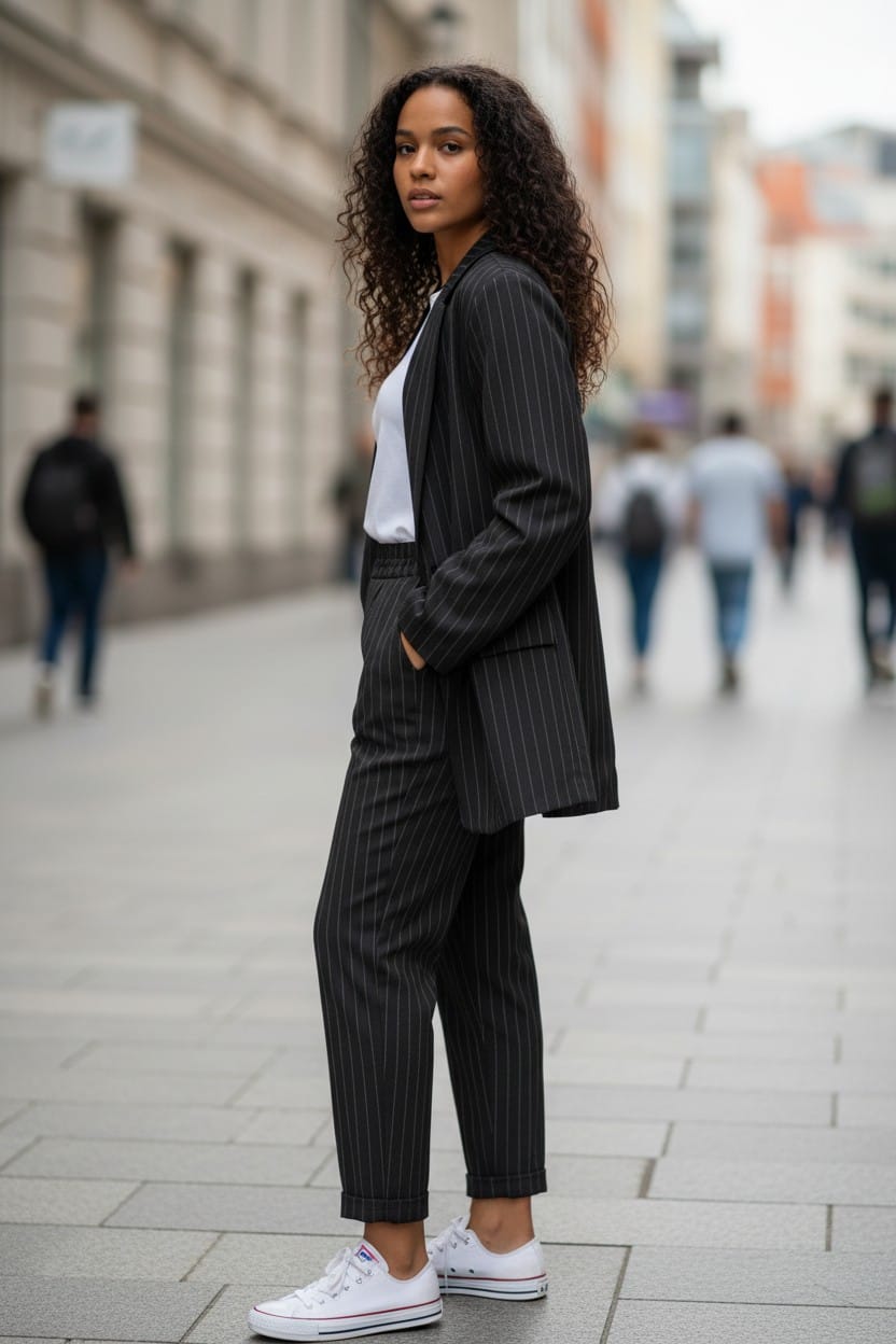 TAILLEUR GESSATO SPORTIVO ELEGANTE