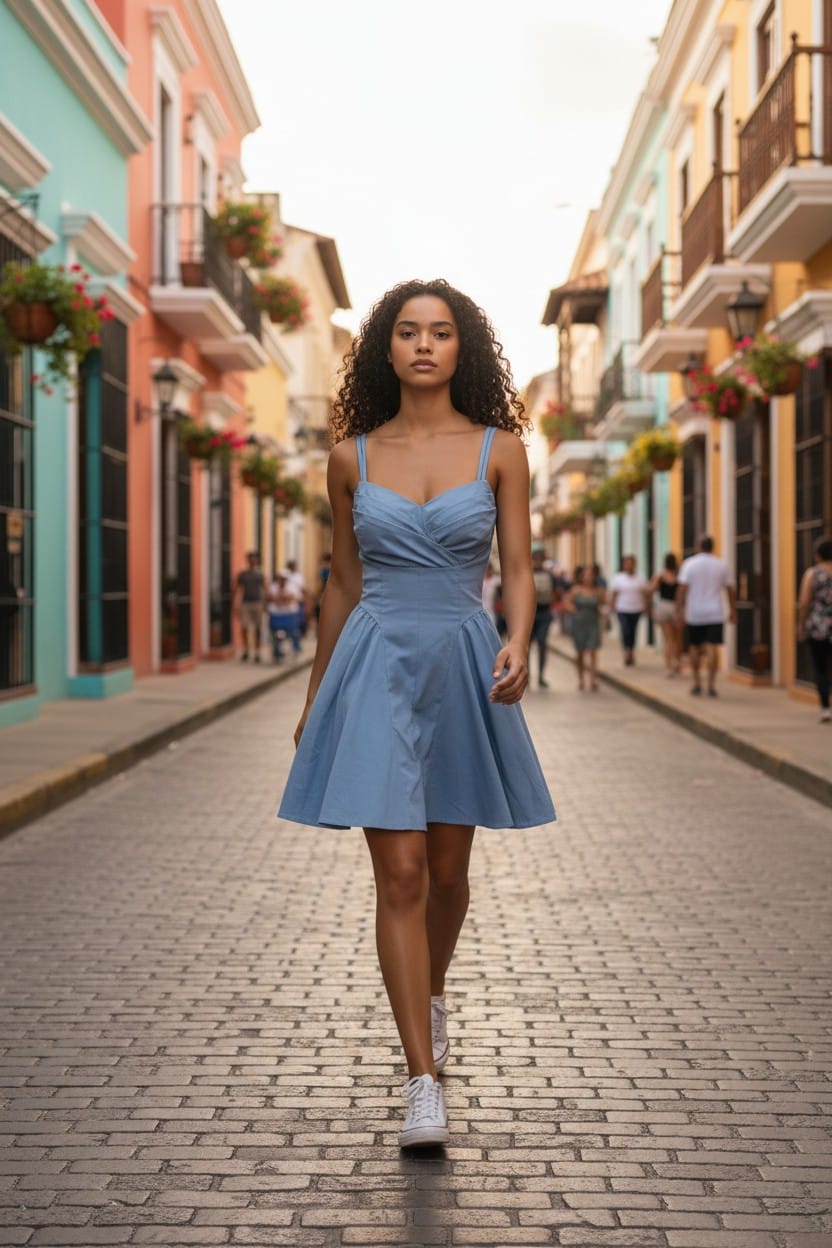 ABITINO IN COTONE ELEGANTE