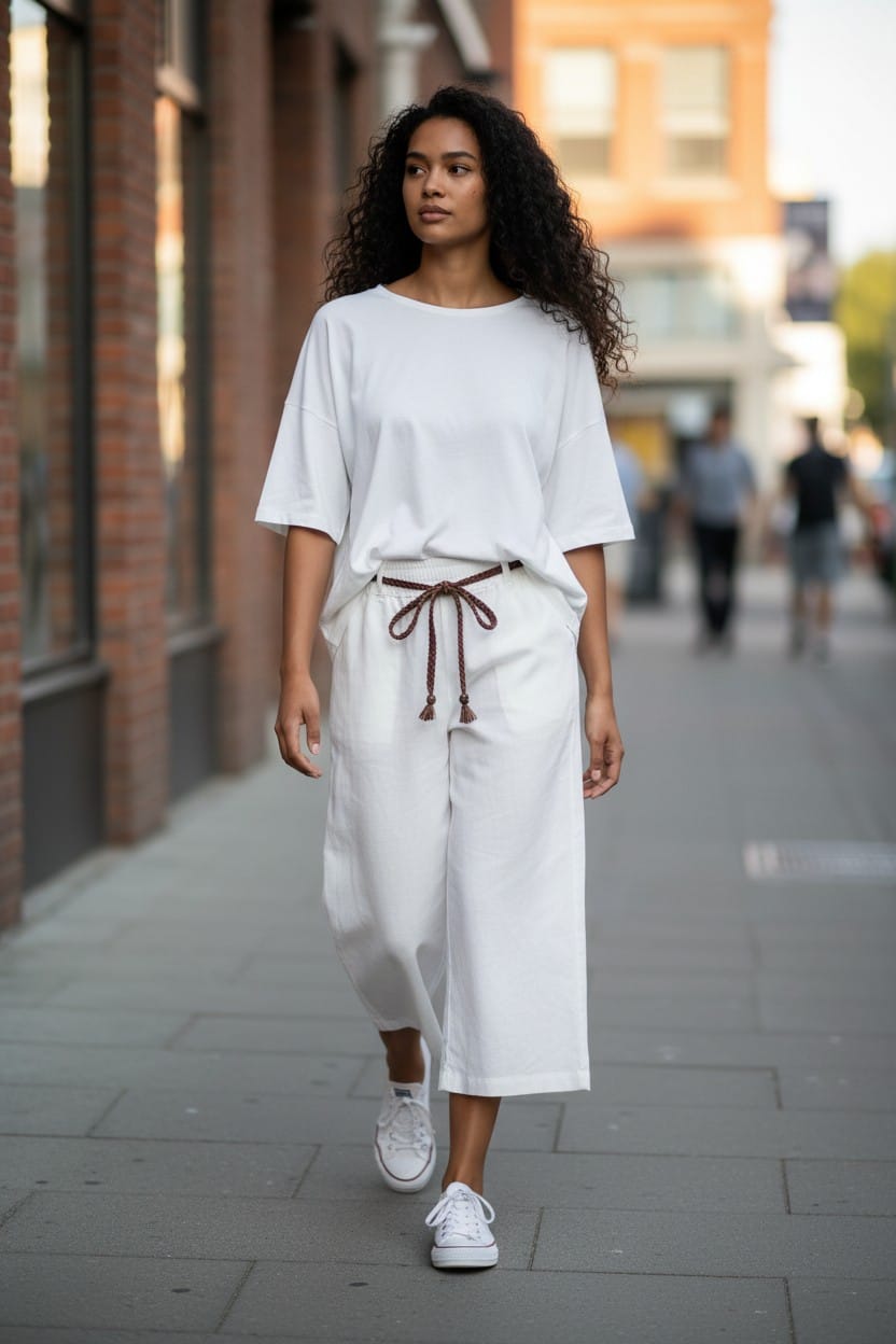 COMPLETO IN COTONE MAGLIA+PANTALONI CASUAL