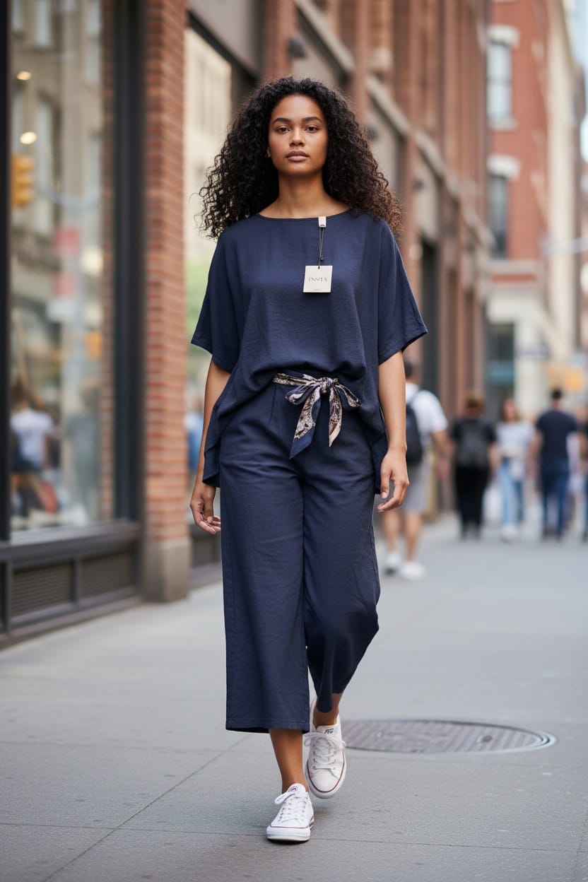 COMPLETO IN COTONE MAGLIA+PANTALONI CASUAL